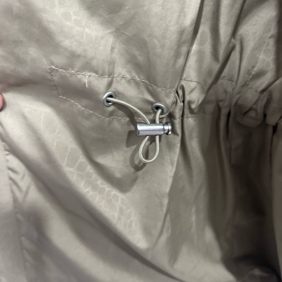 Sam Edelman Khaki Utility Hooded Jacket Size: L - Picture 6 of 12